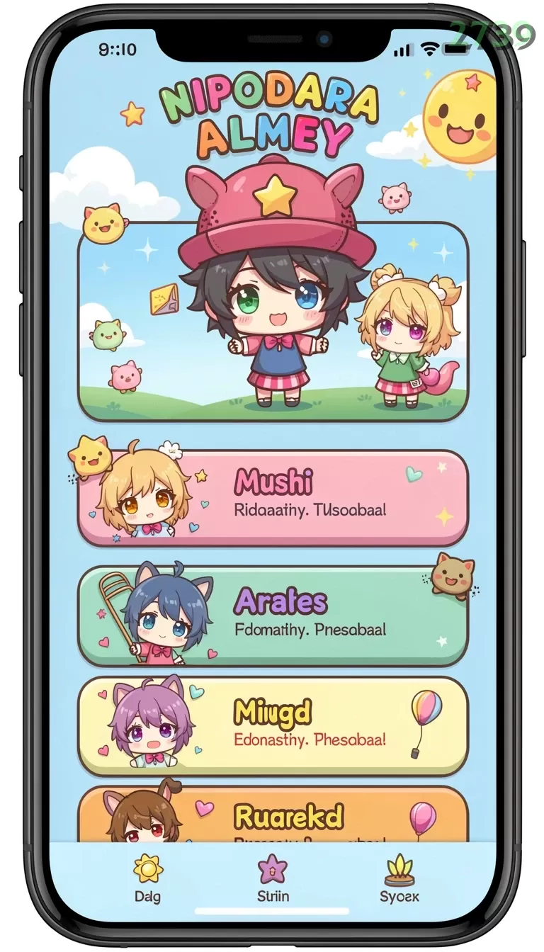 Cuplikan layar MT777 — menu navigasi