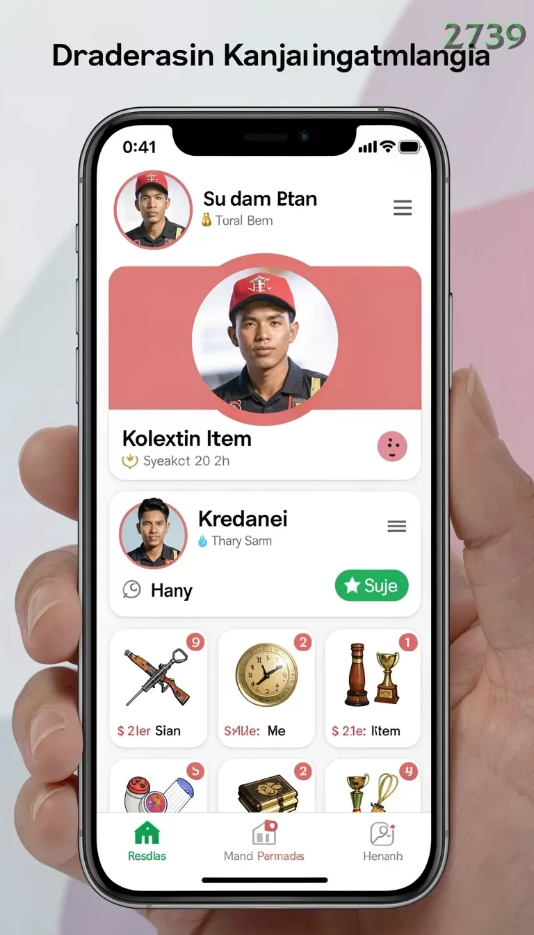 Cuplikan layar ZZ4D — halaman utama